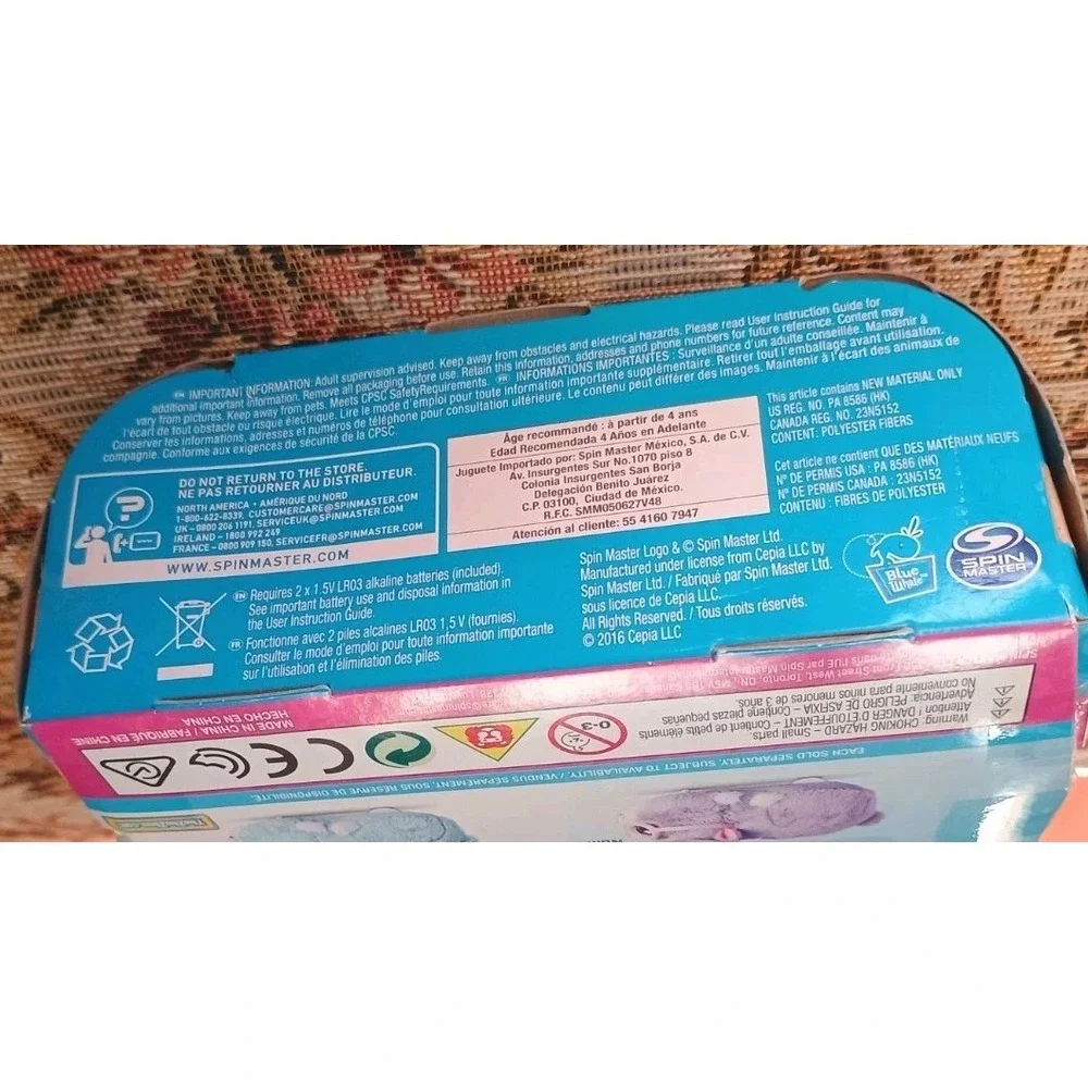 New Sealed Zhu Zhu Pets Orange 